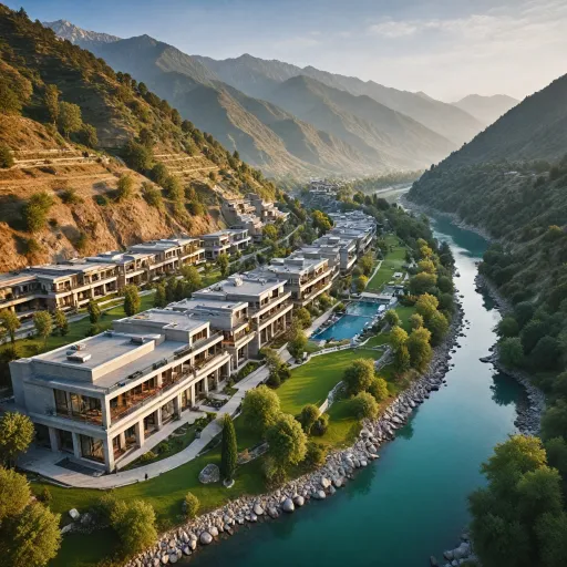 Location of Swat Valley in Pakistan for luxury and premium hotel stays